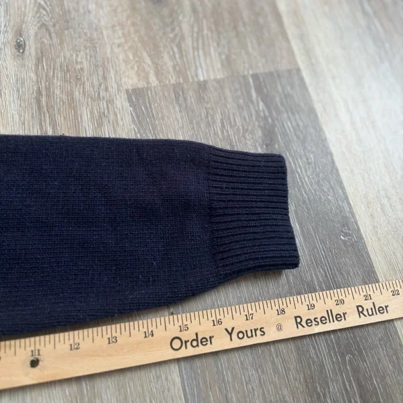 J. Crew Rugged Merino Wool Sweater Men's Medium Knit Crew Neck Pullover